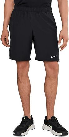 Nike Court Victory Dri-FIT 9 Tennis Shorts Mens Workout Black/White : 2XL, Polyester