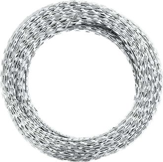 vidaXL Alambre De Espino Concertina Acero Galvanizado 300 M Vidaxl