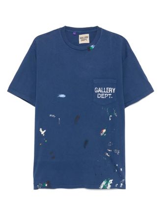Gallery Dept. Vintage Logo Painted T-shirt - unisex - Cotton - S - Blue