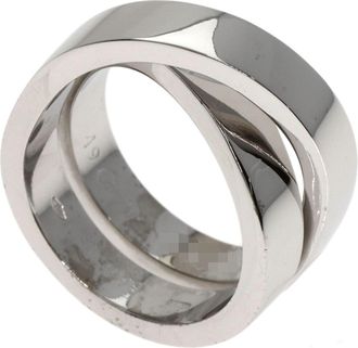 Cartier White Gold White Gold (18K) Band Ring (Pre-Owned)