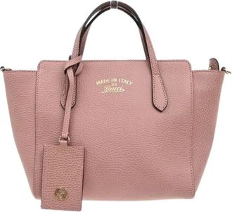 Gucci Pre-owned Handbags, female, Pink, Size: ONE SIZE Pre-owned Vintage Handbag