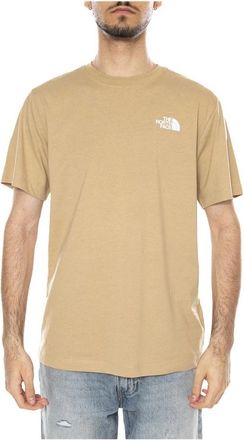 The North Face Evolution Box NSE T-Shirt - Heren - Outdoor shirts - Groen - M - Katoen - Fitness