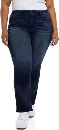 1822 Denim Better Butter Slim Straight Leg Jeans in Erica at Nordstrom, Size 14W