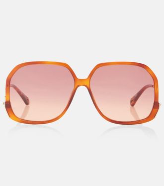 Chlo&eacute; Chlo&eacute; Wavy square sunglasses