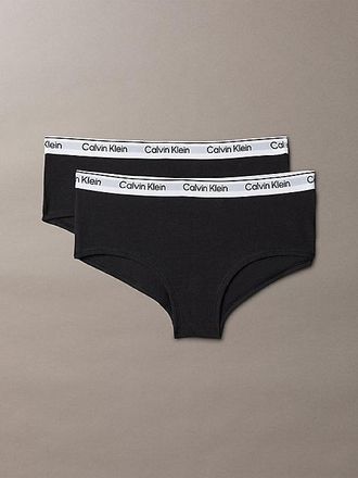 Calvin Klein Pack de 2 braguitas hipster para ni&ntilde;a - Icon Cotton Stretch
