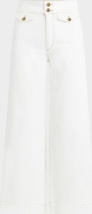 Joe's The Ellia Wide-Leg Ankle Jeans