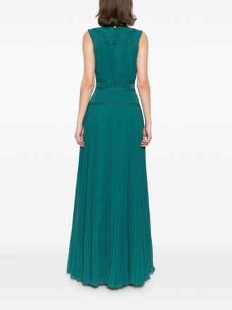 Saiid Kobeisy Crepe Georgette Dress