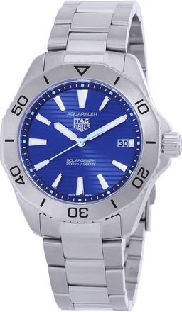 Tag Heuer Aquaracer Professional 200 Solargraph Blue Dial Mens Watch WBP1113.BA0000