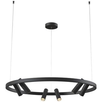 Maytoni Satellite L&aacute;mpara Colgante De Techo Led Integrada Negra