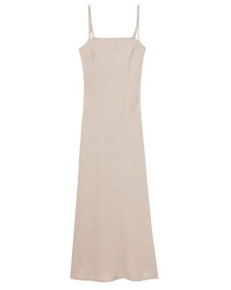 Reiss Roxanne Linen Slip Dress