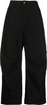 Amomento Ripstop Fatigue wide-leg trousers - men - Nylon/Polyester - L - Black