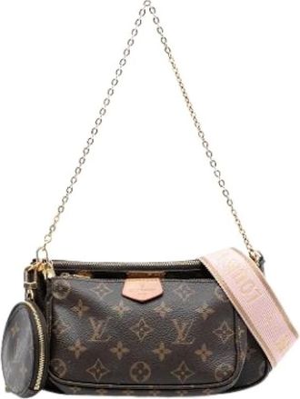 Louis Vuitton Pre-owned Cross Body Bags, female, Brown, Size: ONE SIZE Pre-owned Vintage Crossbody Bag