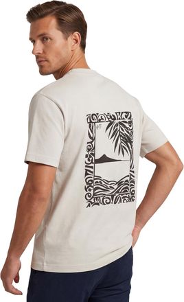 Genti t-shirt creme backprint