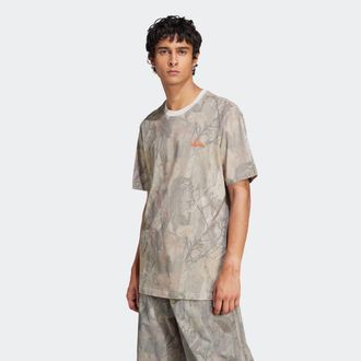 adidas T-Shirt ADIDAS ORIGINALS CAMO TEE, Herren, Gr. M, silber (aluminium), Obermaterial: 100% Baumwolle, Shirts T-Shirt, sportlicher Stil, Kurzarmdesign, w