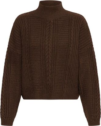 Ichi Maglieria - - Knitwear - Donna - Marrone - L
