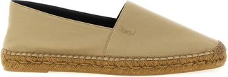 Saint Laurent Beige Slip On Espadrilles