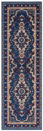 My Home Läufer »Oriental, Made in Belgium« rechteckig 7 mm Höhe Läufer, Brücke, Kurzflor, Orient-Optik, mit Bordüre, gewebt