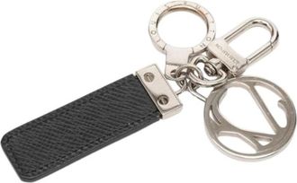 Louis Vuitton Pre-owned Accessories, female, Black, Size: ONE SIZE Pre-owned Canvas Key-holder