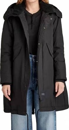G-Star Fishtail Parka Jacket In Black