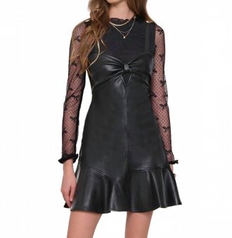 Heartloom Lennon Mini Dress In Black