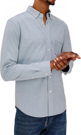 Rails Vincent Long Sleeve Button Down Shirt In Blue Oxford