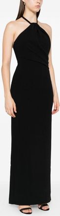 Solace London Womens Riva Maxi Dress - Black - Size EU 36 (Womens)