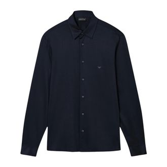 Emporio Armani Hombre, Camisas, Azul, Talla: M