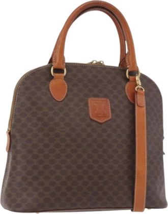 Celine Pre-owned Vintage Hand Bag - Dames - Vintage Handtas - Bruin - ONE Size - Leer - Vintage