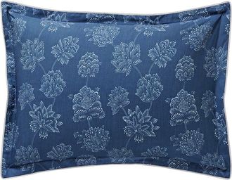 Anne de Solène Anne De Solène Cotton Percale 200 Thread Count Nocturne Boudoir Sham