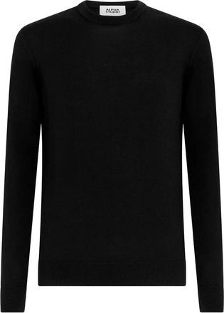 Alpha Industries Trui met ronde hals - Zwart