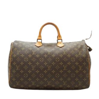 Louis Vuitton Pre-owned Handbags, female, Brown, Size: ONE SIZE Pre-owned Vintage Monogram Speedy 40