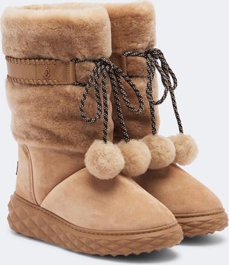 Jimmy Choo London Botas con plataforma Cobi de ante con borrego