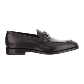 Ferragamo Heren, Schoenen, Bruin, Maat: 44 EU Leer