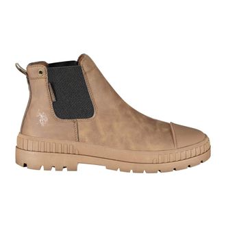 U.S.Polo Association U.S. Polo Assn. - Bot&iacute;n con El&aacute;stico Lateral - Shoes - Hombre - Marr&oacute;n - 44 EU