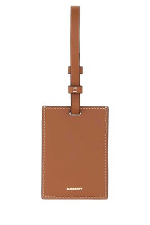 Burberry Checked Leather Card Case - Beige