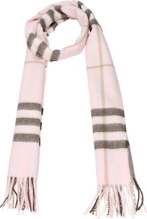 Burberry Donnas Sciarpa in cashmere Rosa/Fiocco