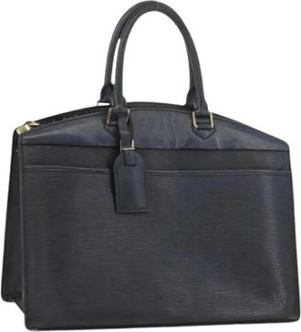 Louis Vuitton Pre-owned Riviera Handtas - Dames - Vintage Handtas - Zwart - ONE Size - Leer - Vintage