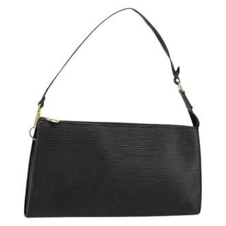 Louis Vuitton Pre-owned Shoulder Bags, female, Black, Size: ONE SIZE Pre-owned Accessory Pouch