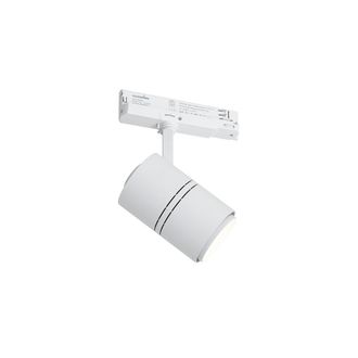QAZQA Qazqa Foco De Carril Moderno Blanco Para Carril Trif&aacute;sico Con Led
