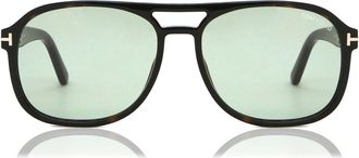 Tom Ford FT1022 ROSCO 52N Mens Sunglasses Tortoiseshell Size 58