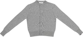 Extreme Cashmere Little Lamb Cardigan - Dames - Cashmere truien - Grijs - ONE Size - Wol - Truien & Vesten