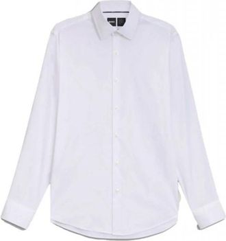 HUGO BOSS P-Joe Kent C1-222 Overhemd - Heren - Zakelijke Overhemden - Wit - L - Overhemden