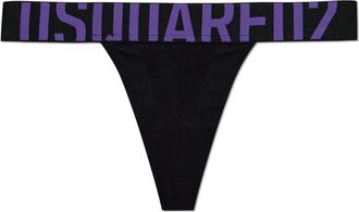 Dsquared2 Donna, Mutande, Nero, XL, new