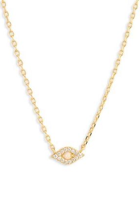 Electric Picks Wink Opal Necklace in Gold at Nordstrom Rack