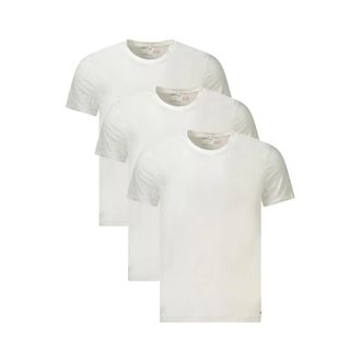 Calvin Klein Hombre, Camisetas, Blanco, Talla: XL