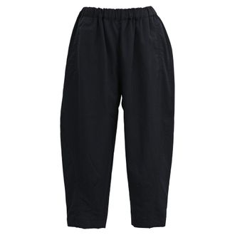 Comme Des Gar&ccedil;ons Comme Des Gar&ccedil;ons Elastic Waistband Trousers in Black Wool