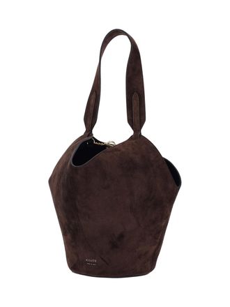 Khaite Womens Bags Brown Calfskin