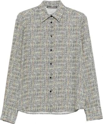 Ermanno Scervino Camisa - Dames - Overhemden - Veelkleurig - M - Overhemden