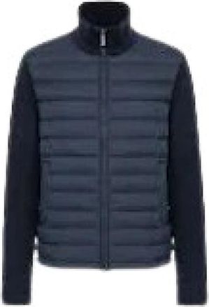 Colmar Blauwe Hybride Jas Model 1114 - Heren - Winterjassen - Blauw - XL - Katoen - Jassen