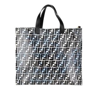 Fendi Pre-owned Satchel - Dames - Vintage Shopper - Blauw - ONE Size - Leer - Vintage